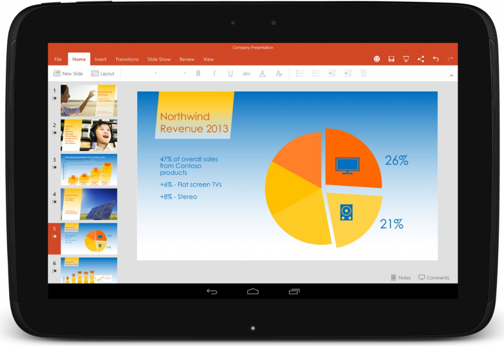 Arriba 32+ imagen office para tablet