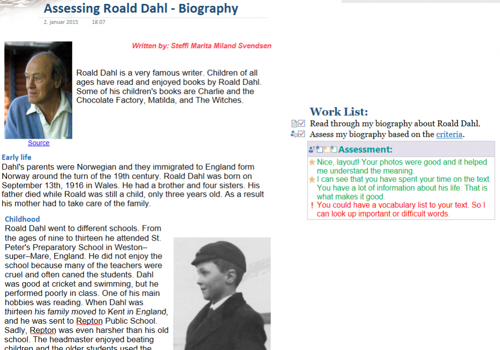 Our secret weapon OneNote for Sharing  collaborating and assessing 7