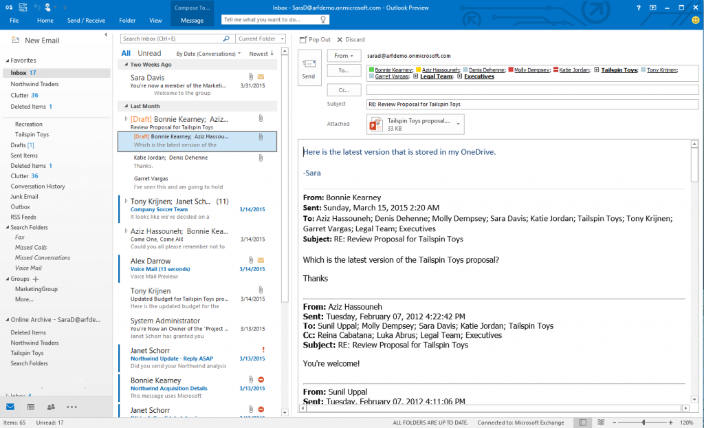 Office 2016 Public Preview now available 3