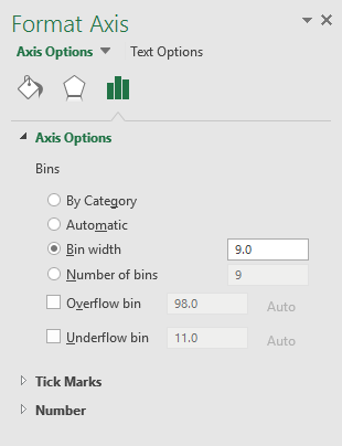 Visualize statistics with Histogram Pareto and Box and Whisker charts 5