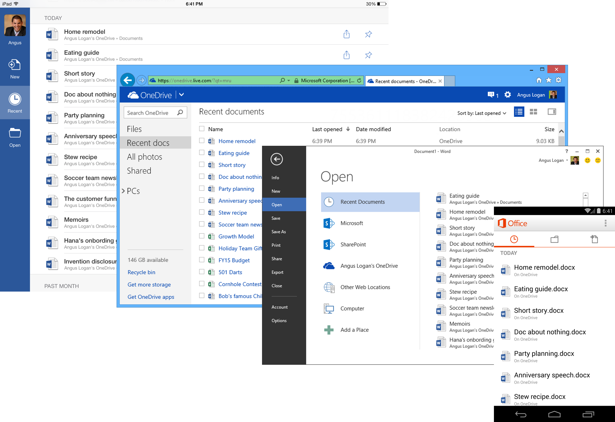 OneDrive Cross Platform