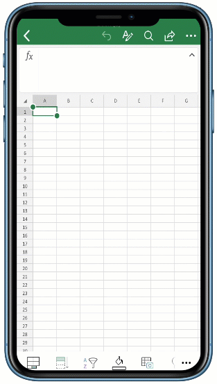 安卓和iOS版的Excel现在可以拍摄图片上的表格转为电子表格