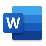 Microsoft Word icon.