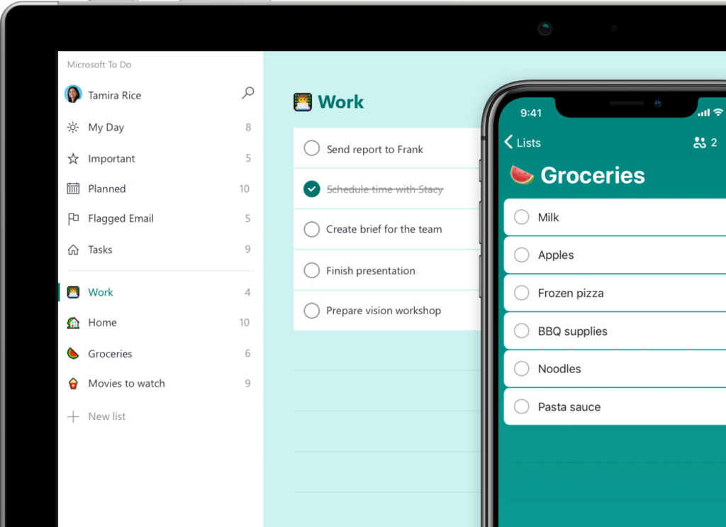 Microsoft To-Do app