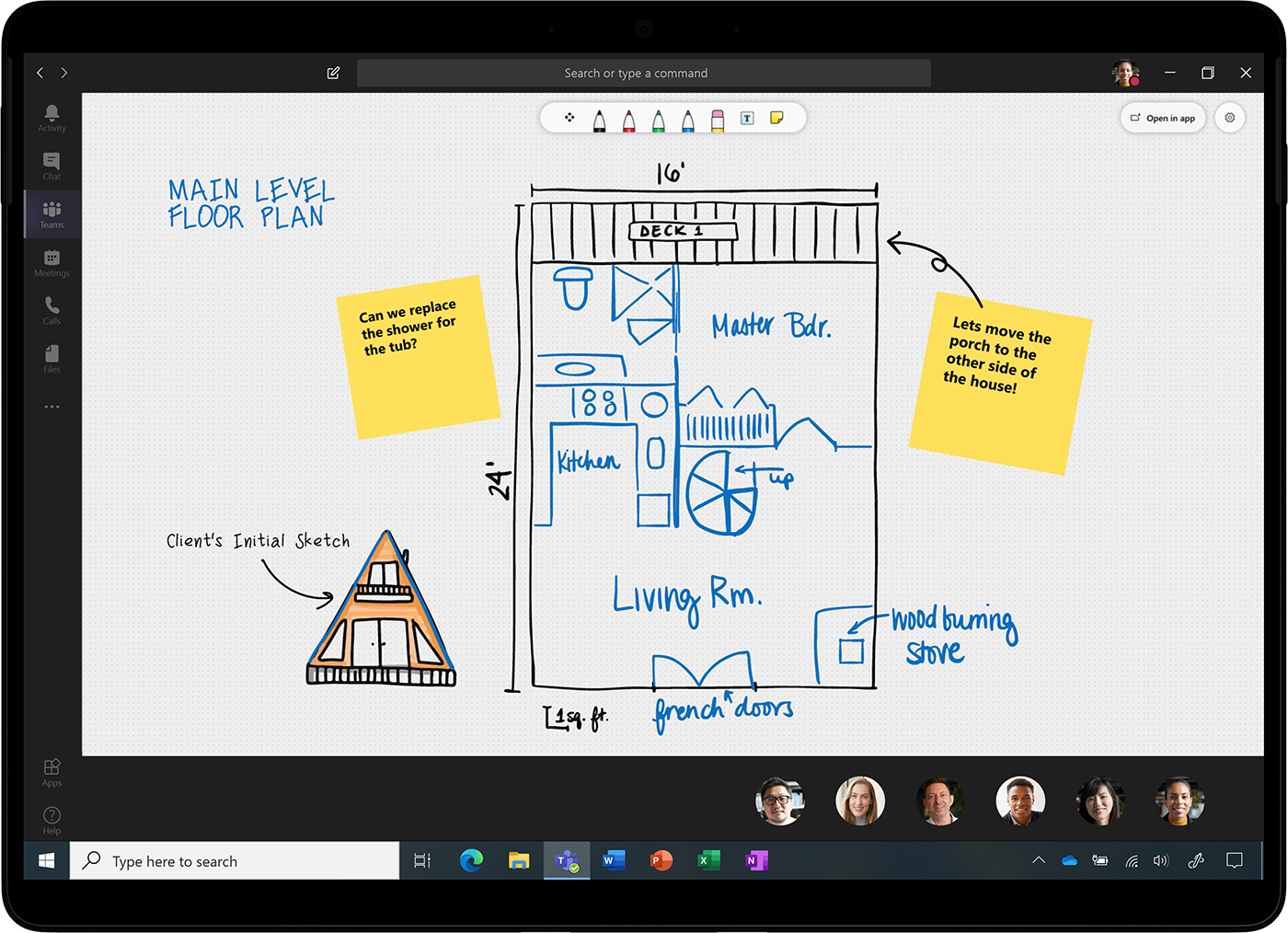 Whiteboard in Teams