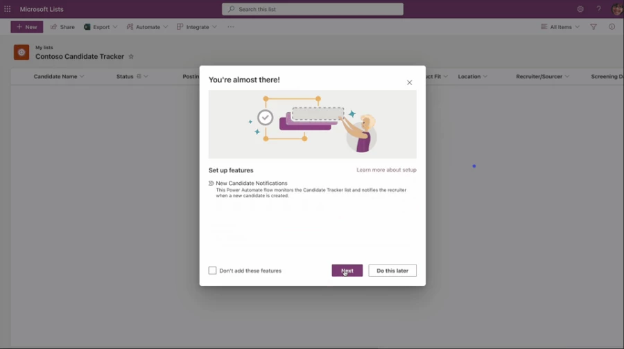 Package list schema, custom views, design formatting, and rules into your own custom list templates.