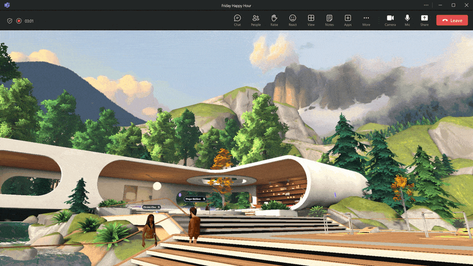 My experiences building immersive worlds with Microsoft Mesh✨ Mesh is now in Public Preview!