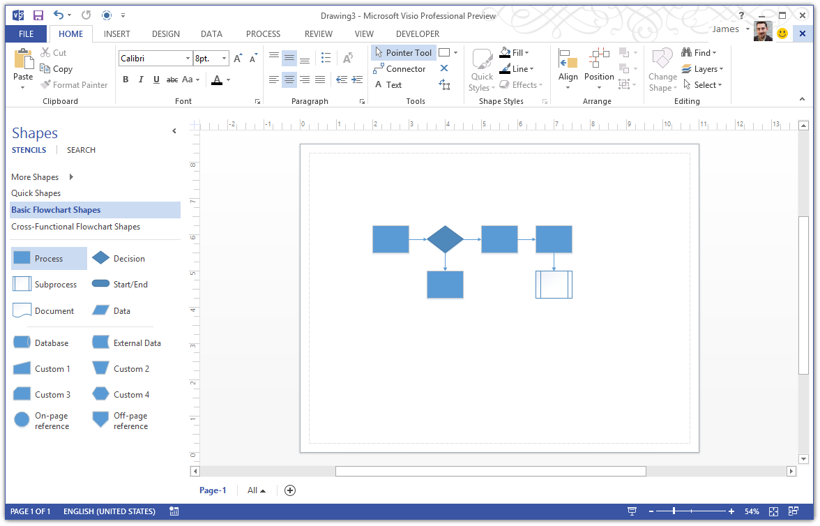 Visio S New Modern Interface Microsoft 365 Blog