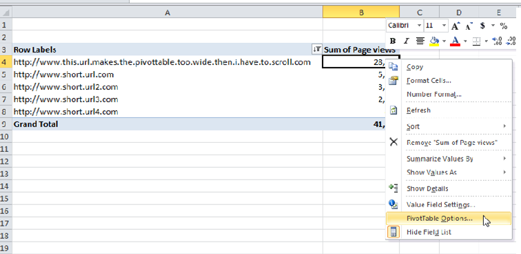 Quick Trick Resizing Column Widths In Pivot Tables Microsoft 365 Blog