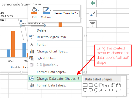 How To Display Data Labels In Excel Chart