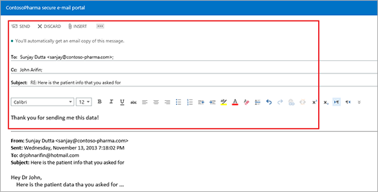 How to Send a Secure Email in Microsoft Outlook?