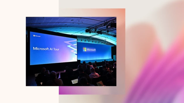 A picture from the Microsoft AI Tour stop in Paris, France