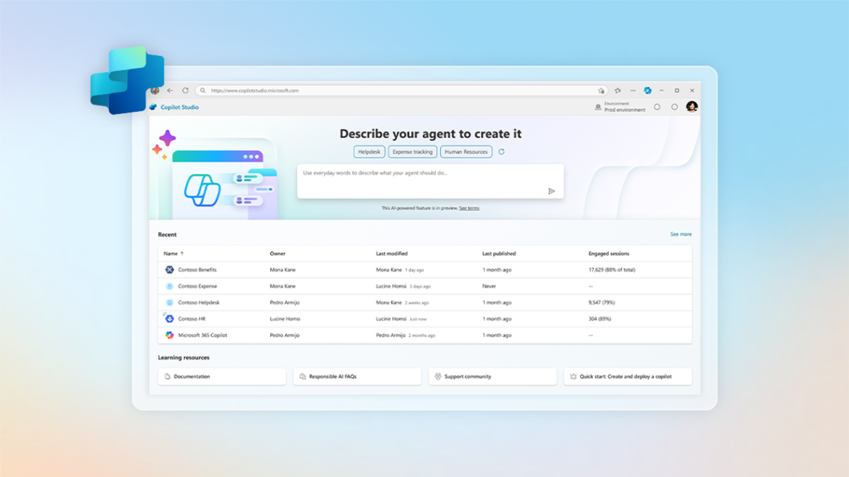 Unlocking autonomous agent capabilities with Microsoft Copilot Studio