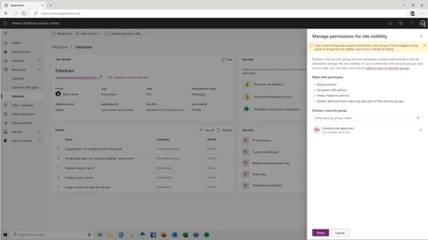 graphical user interface, website