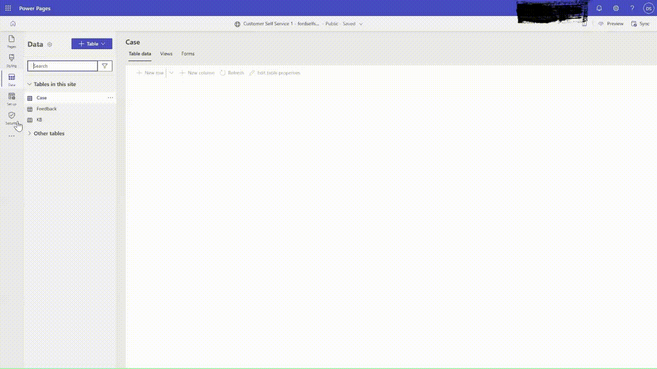 Salesforce virtual table
