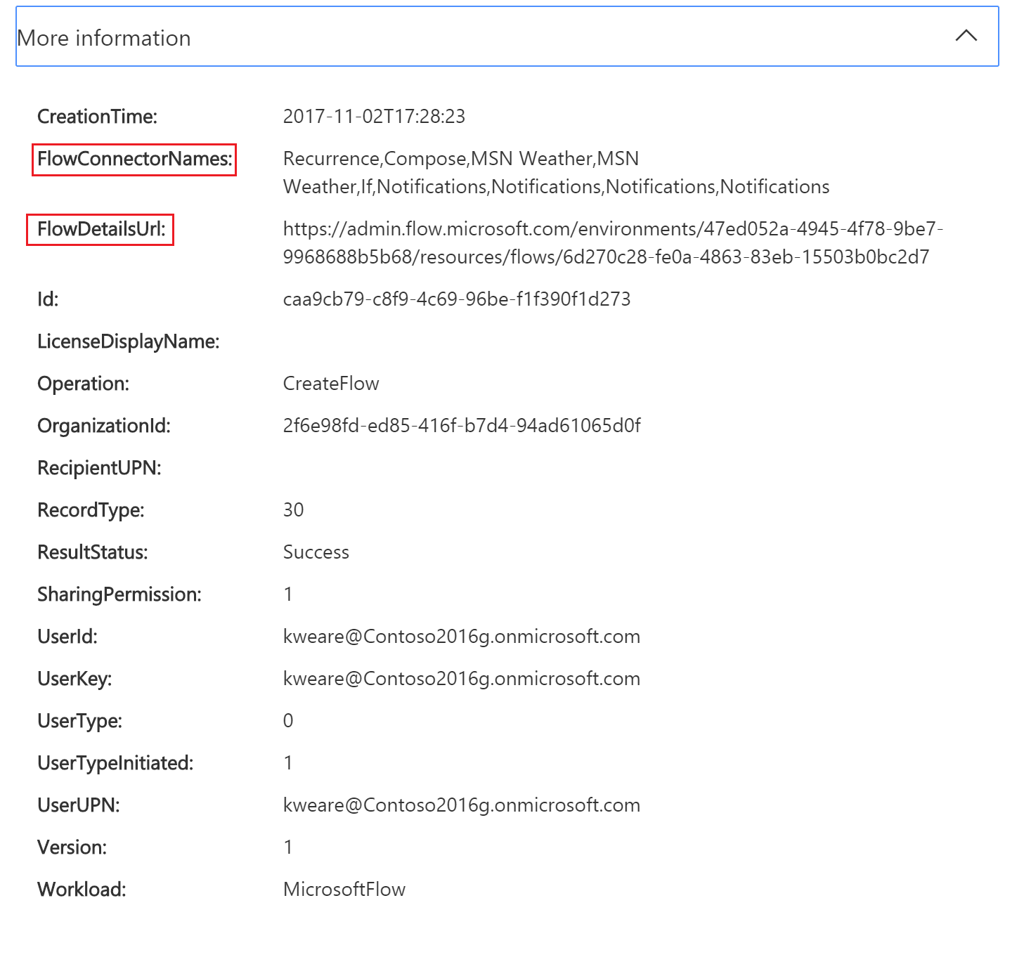 Microsoft Flow audit events now available in Office 365 Security & Compliance Center