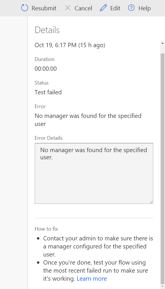 Repair tips menu item