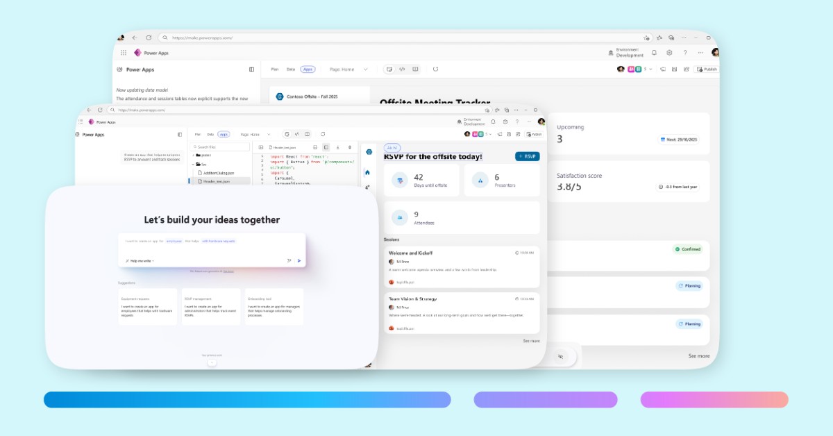 Inside the new Power Apps: The future of app development