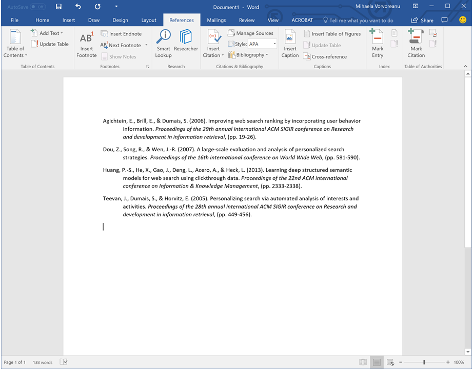how to do apa format on word 2021