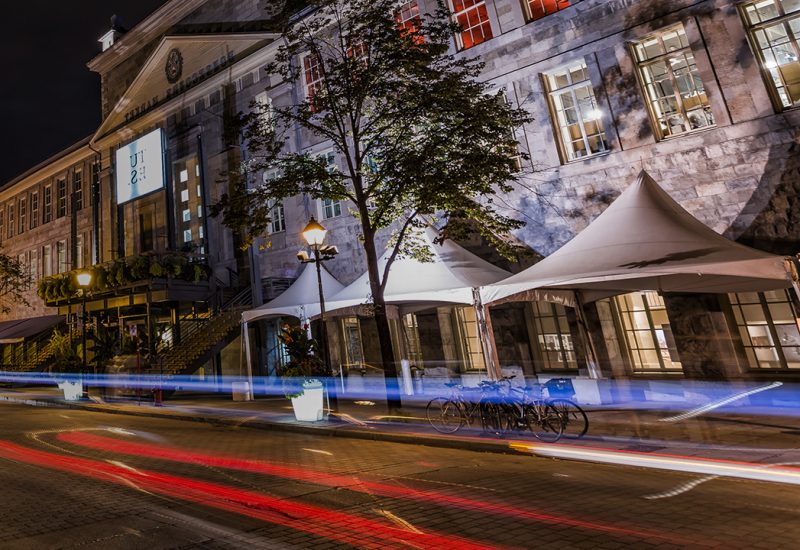 Bonsecours Market at night