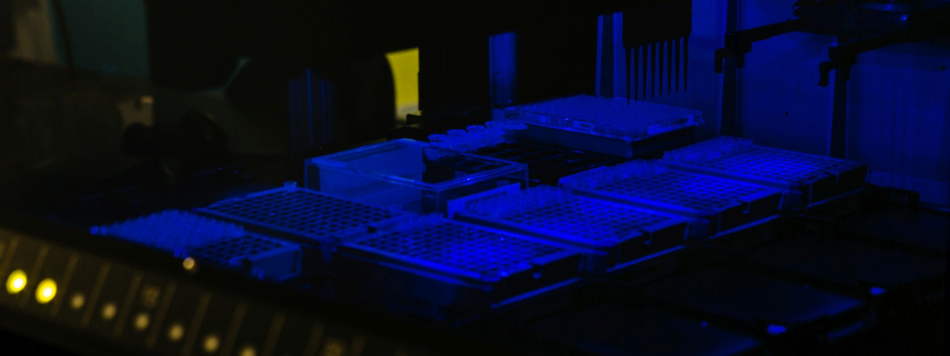adaptive biotech image with rows of trays