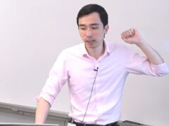 Polo Chau giving talk on Towards Secure and Interpretable AI: Scalable Methods, Interactive Visualizations, and Practical Tools at Microsoft Research
