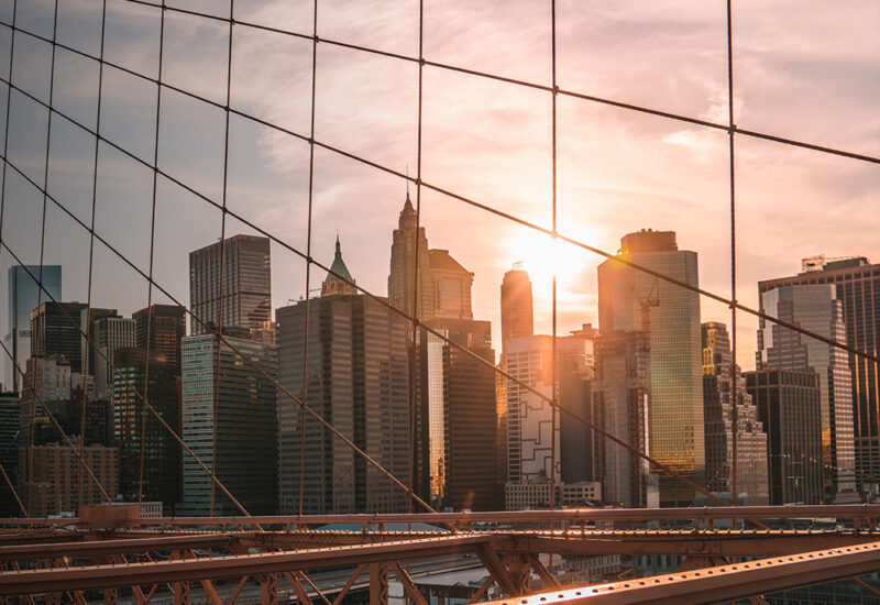 skyline view of New York city skyline