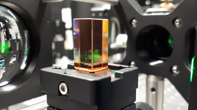Image showing holographic storage lab