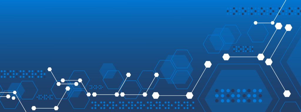 RL Open Source Fest header: hexagonal graphics with network node connectors on blue background