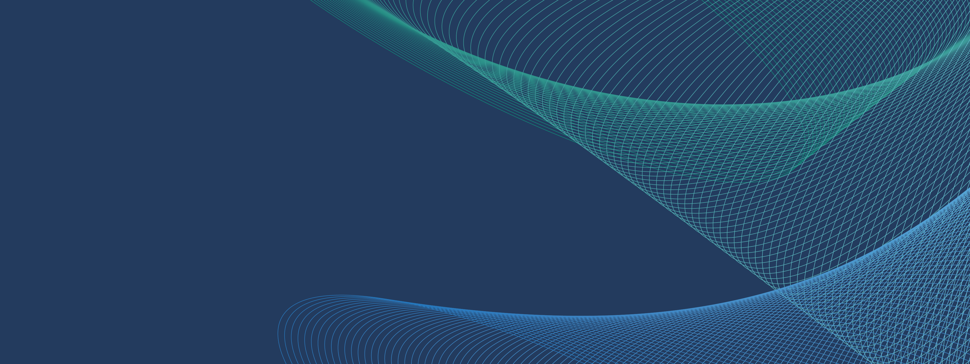 illustration of a green net on a dark blue background