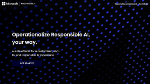 Responsible AI Toolbox homepage
