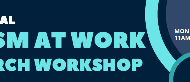 Autism at Work Research Workshop Logo
