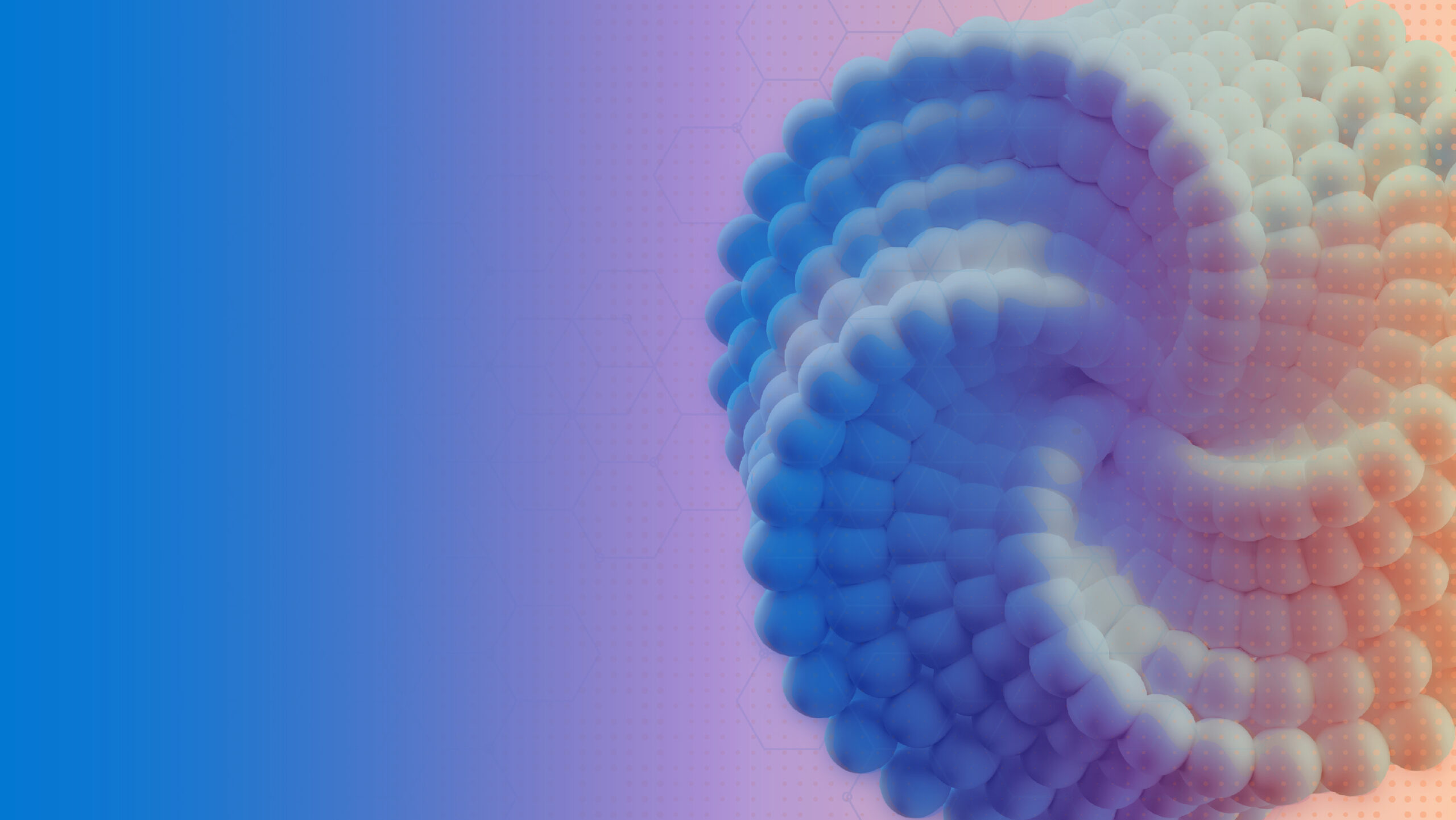 An abstract image in pastel colors showing a vortex of vectors.
