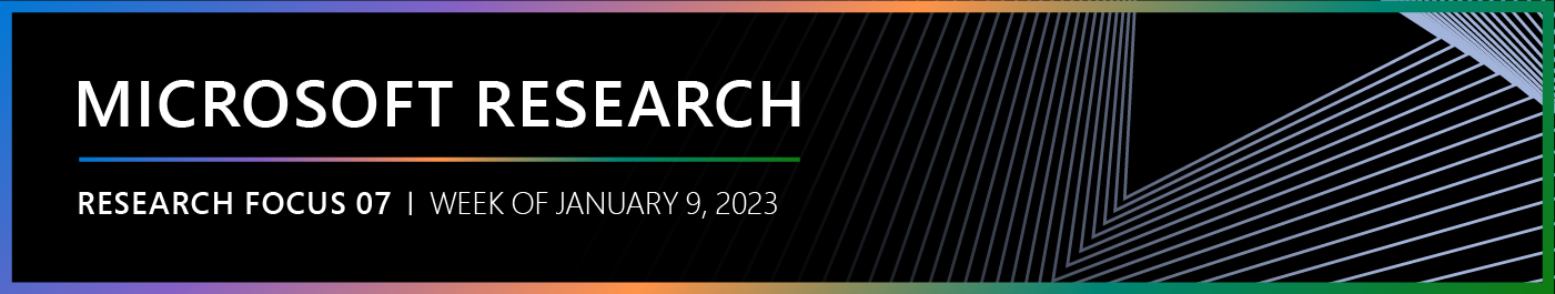 Research Focus 07 - Week of January 9th, 2023