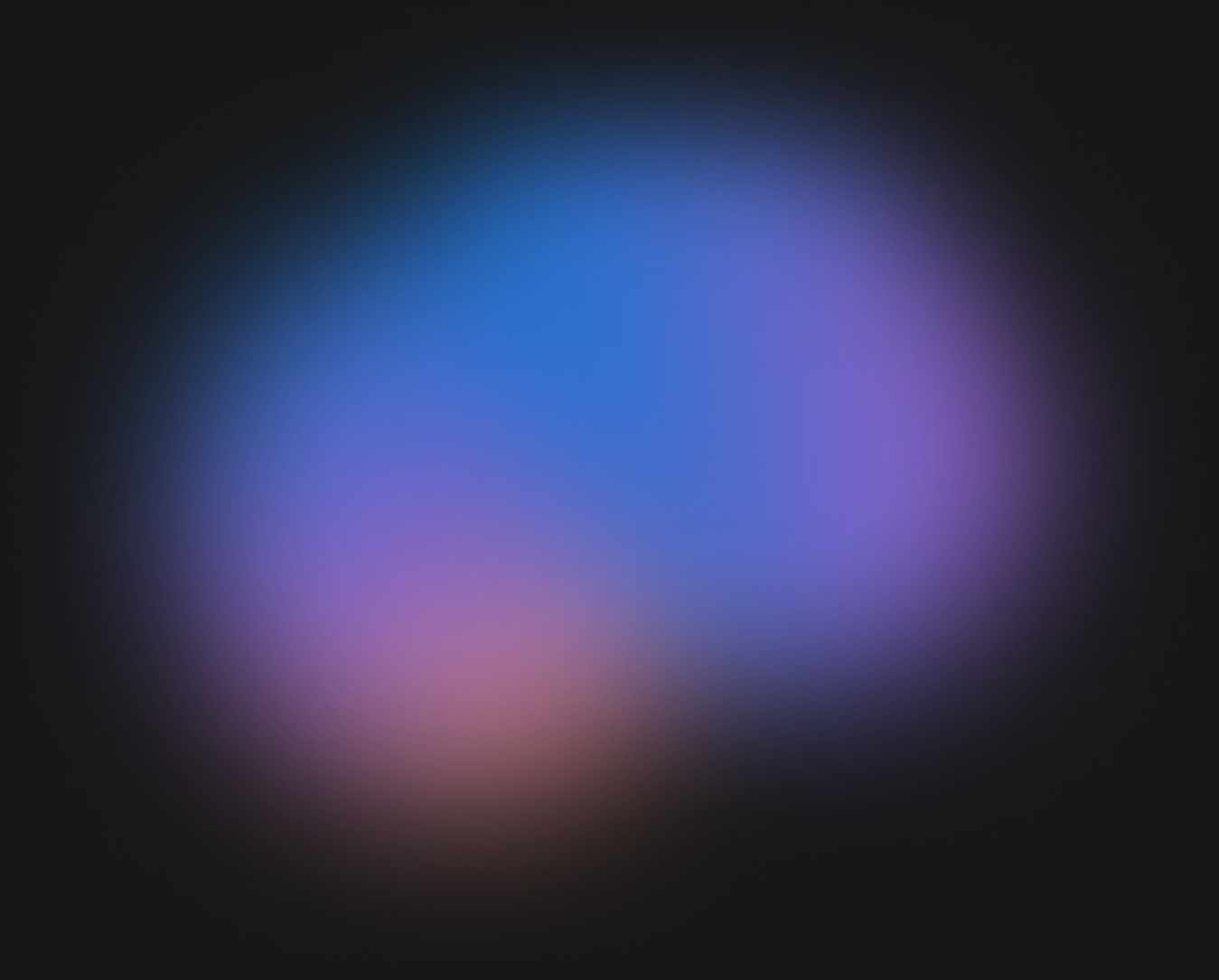 blue spectrum gradient blur on black background