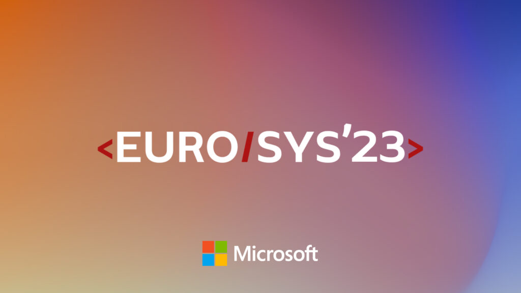 EuroSys '23 - gradient background