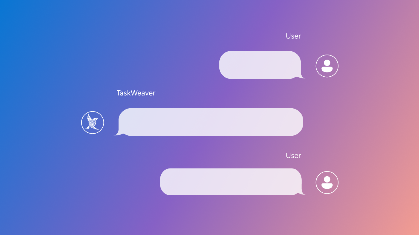 TaskWeaver chat user interface