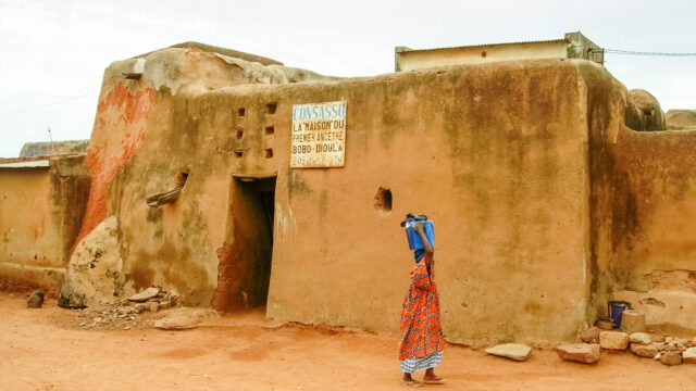 AI4Good - Fundamental Rights | photo of House of the First Ancestor. Old town of Bobo-Dioulasso, Houet Province, south-western Burkina Faso.