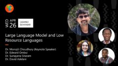 Large Language Models and Low Resource Languages