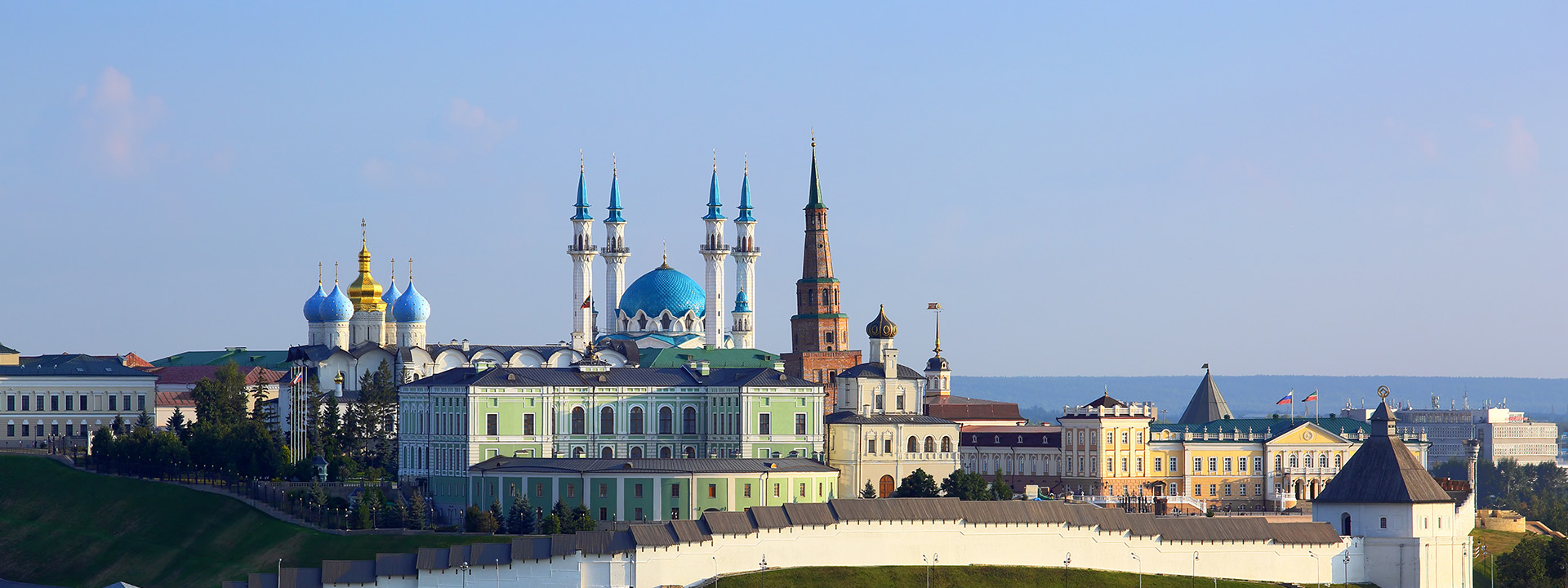 a castle on top of a building