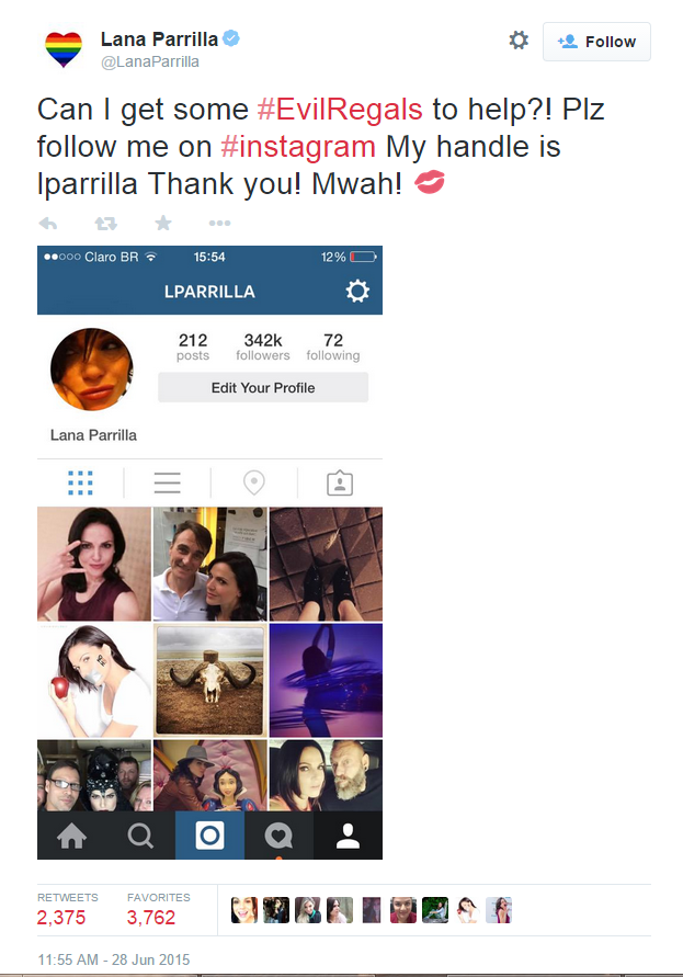 Second example of a screenshot with tweet text