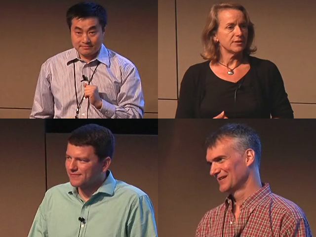 Lise Getoor et al. standing in a room