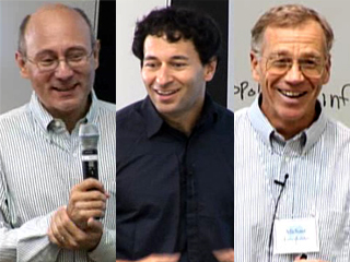 Rico Malvar, Michael Freedman posing for the camera