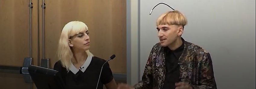 Neil Harbisson and Moon Ribas