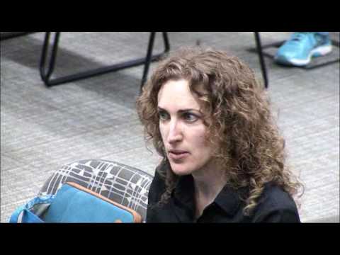 Meredith Morris posing for the camera