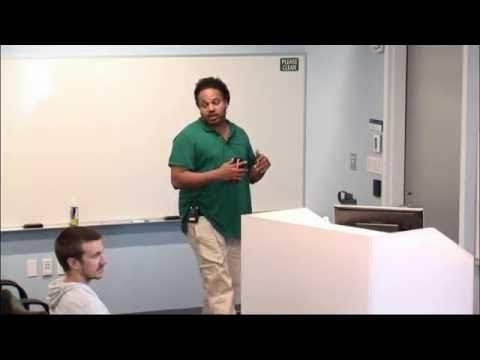 a man standing in a room