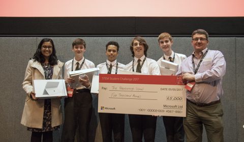 Zack Kopplin et al. posing for the camera