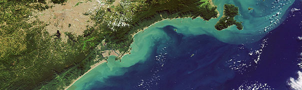 Photo: ESA; ENVISAT image of southeastern Brazil