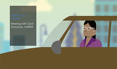 Cognitive Services LUIS lets you build voice interactions into your apps