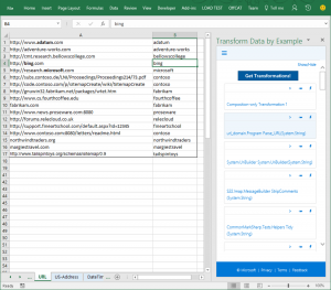 Transform Data by Example - Microsoft Research